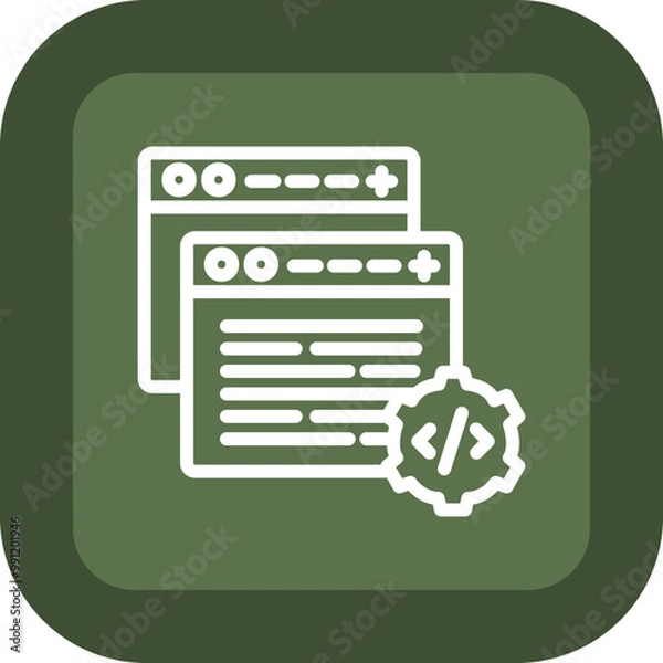 Fototapeta Features Icon Design