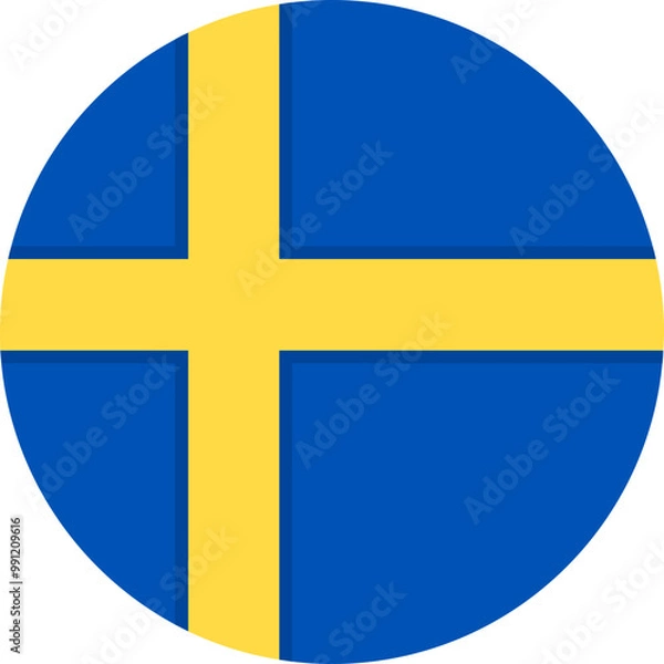 Fototapeta SwedenFlag Icon