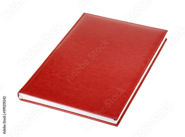 Obraz Diary or book on white backgorund
