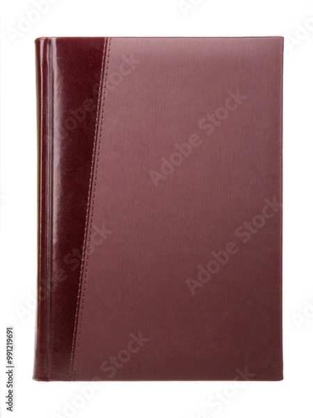 Obraz Diary or book on white backgorund