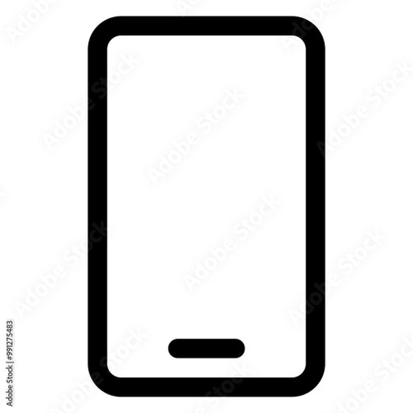 Fototapeta mobile icon