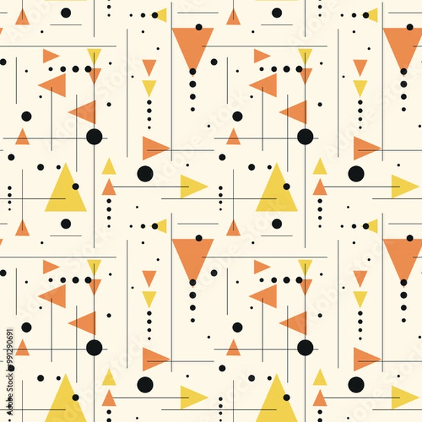 Obraz Geometric abstract pattern for your design