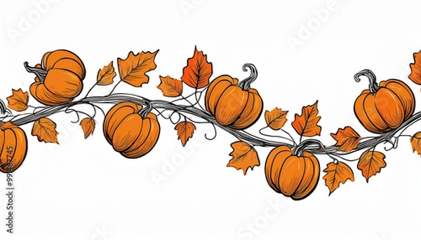 Obraz pumpkin decoration