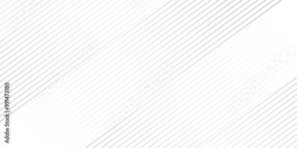 Fototapeta Vector parallel square Seamless geometric pattern black and white ribbed striped diagonal line pattern as gradient background. modern simple vector design, elegant modern black line background.