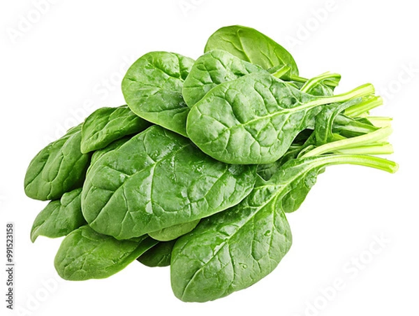 Obraz a bunch of spinach leaves