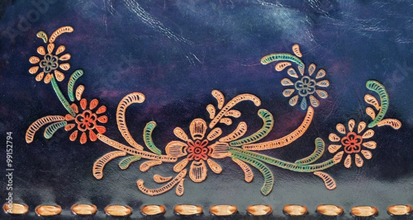 Fototapeta Background with flowers