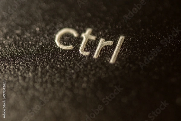 Obraz close up with keyboard