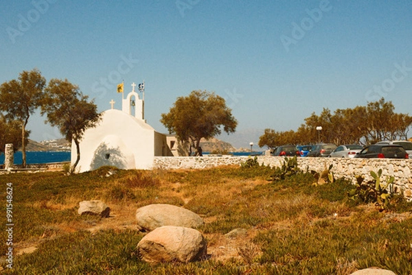 Obraz old stone church