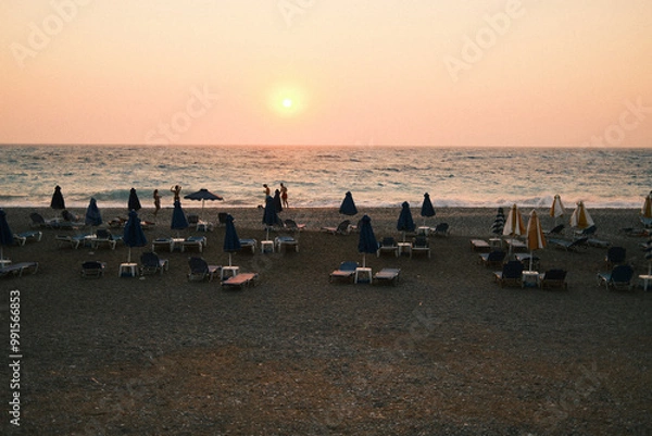 Obraz sunset at the beach