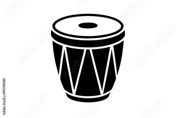 Obraz Dhol vector art design icon