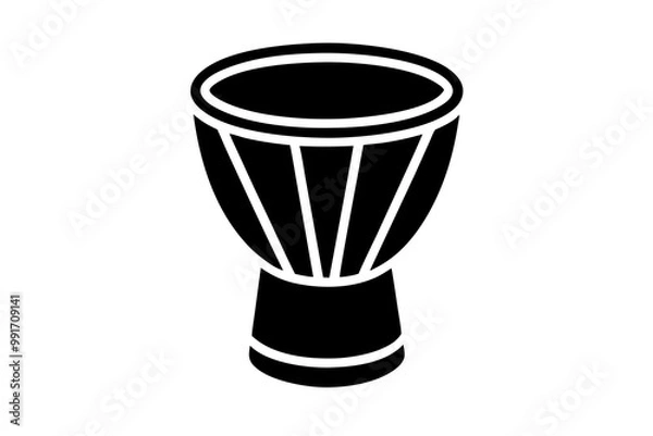 Obraz Dhol vector art design icon