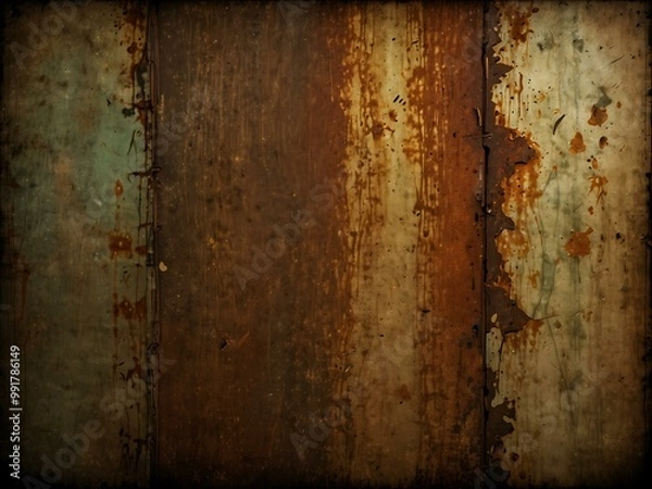 Fototapeta Rusty grunge background.