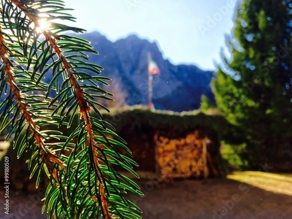 Obraz montagna inverno