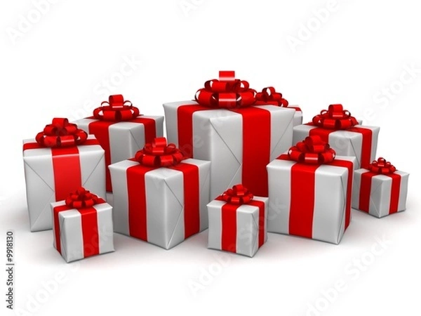 Fototapeta geschenkpakete