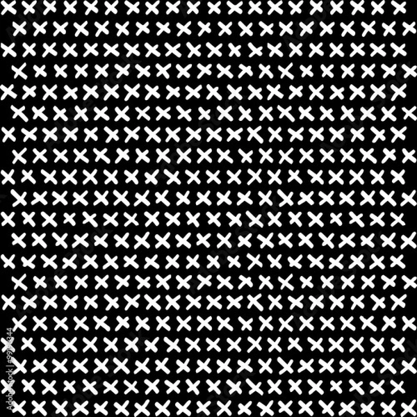 Obraz Design Vector Hand Drawn Decorative Seamless Pattern Cartoon Background