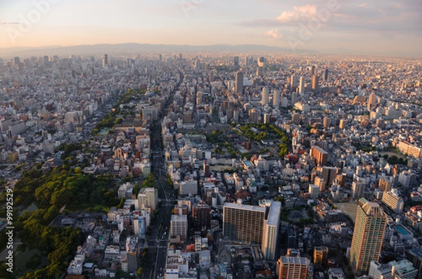 Fototapeta 大阪の街