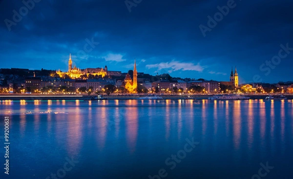 Fototapeta Budapest at night