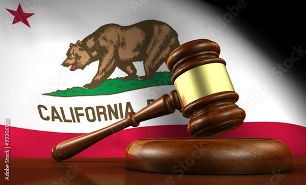 Obraz Pojęcie systemu prawnego stanu Kalifornia