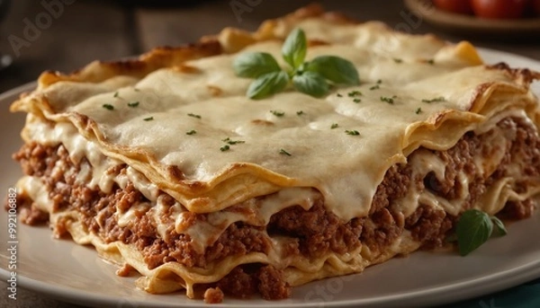 Fototapeta pasta with meat