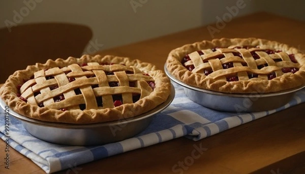 Fototapeta homemade apple pie