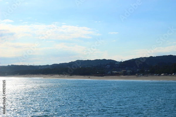 Fototapeta 太平洋と静波海岸