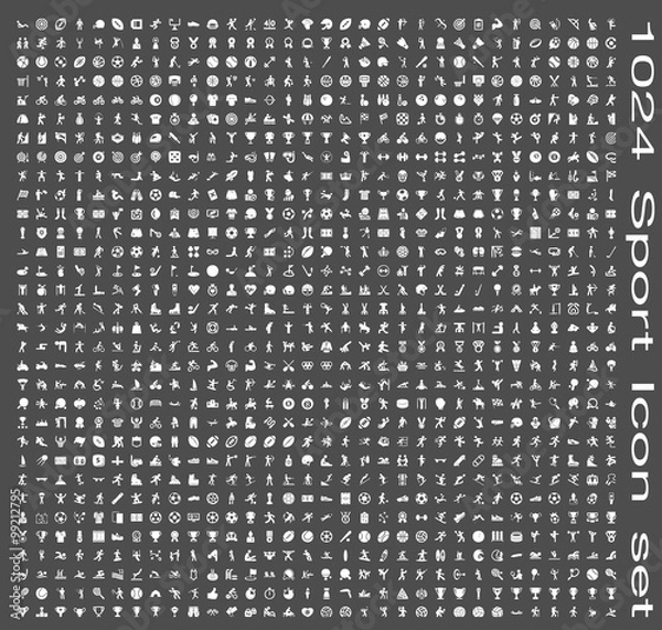 Obraz Sport icon set