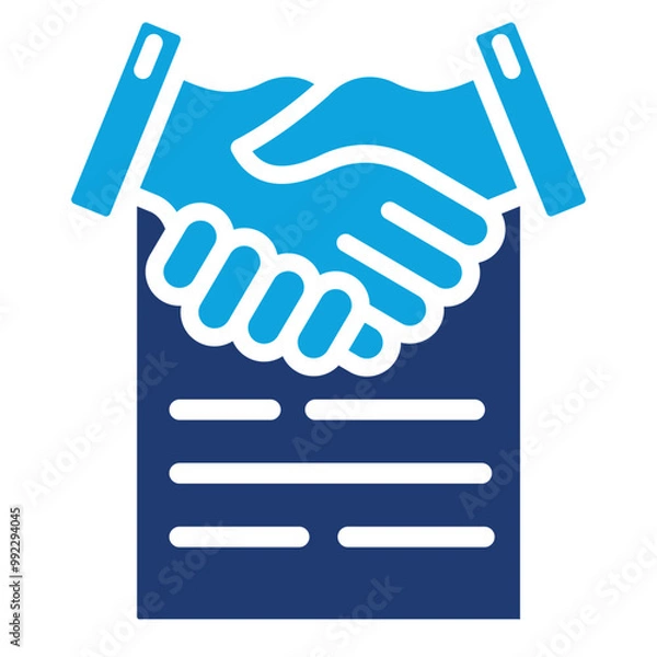 Fototapeta Contract Icon