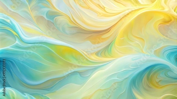 Fototapeta abstract background with waves