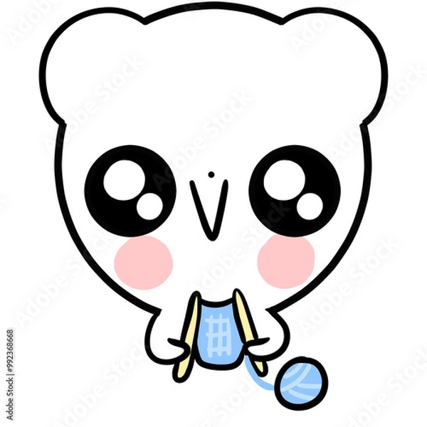 Obraz 뜨개질 캐릭터