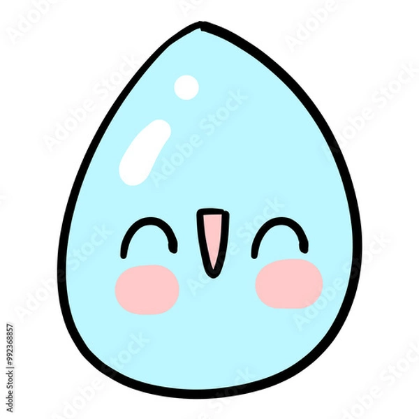 Obraz 빗방울 캐릭터