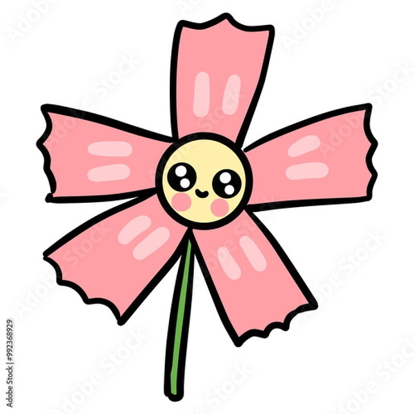 Fototapeta 코스코스캐릭터