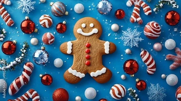 Fototapeta ジンジャーマンクッキー