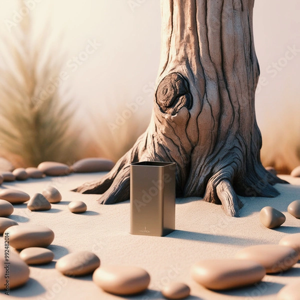 Obraz 3d product background render home appliances