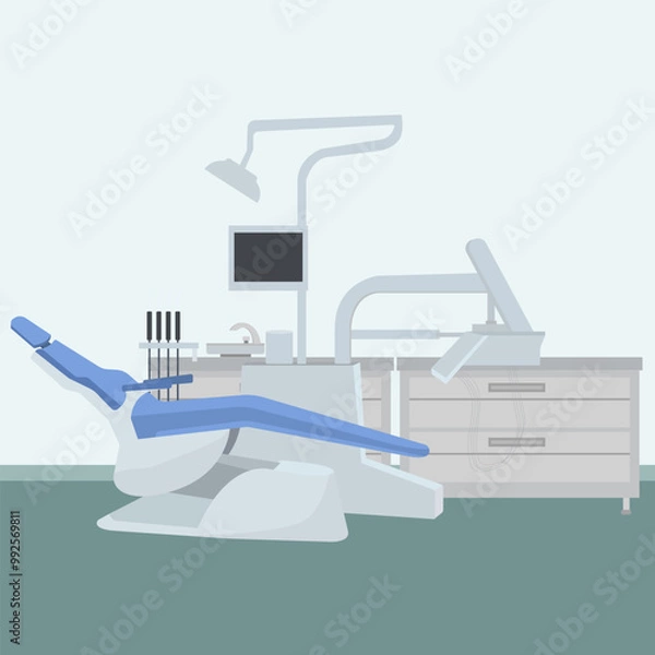 Obraz Clinic room vector