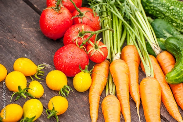 Fototapeta fresh vegetables