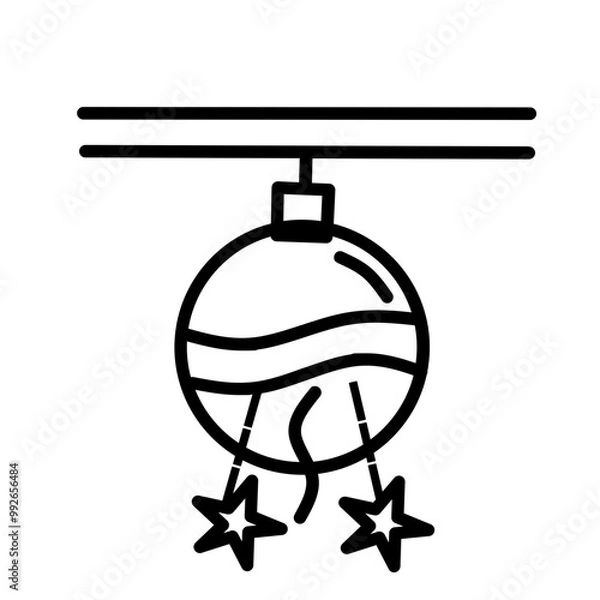 Fototapeta Party Icon Element