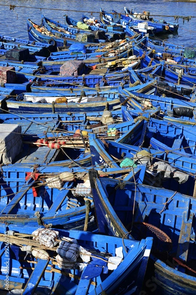 Obraz nice blue boat