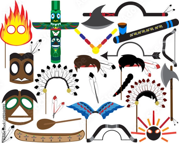 Obraz Props Indian v1 -fo84