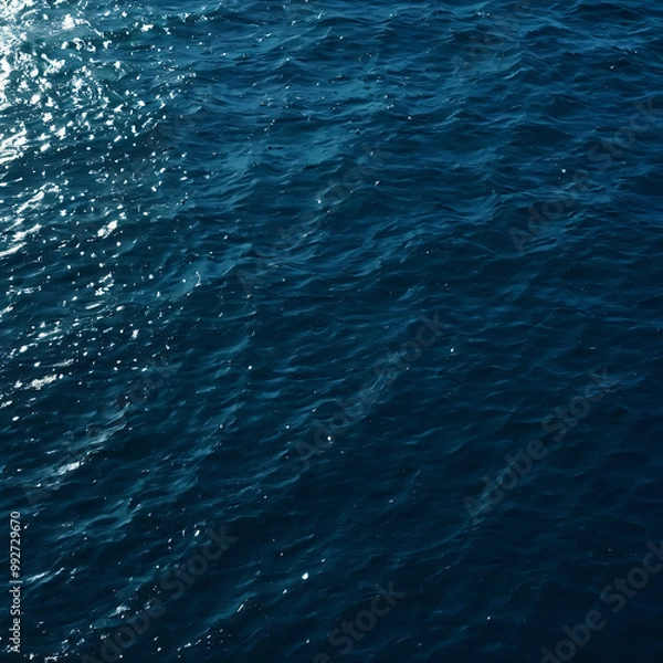Fototapeta blue water surface background