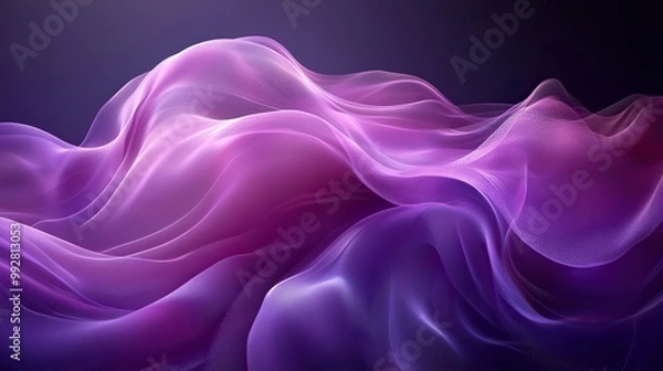 Obraz A dynamic purple abstract background represents business themes with modern design elements.