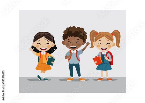 Obraz three children