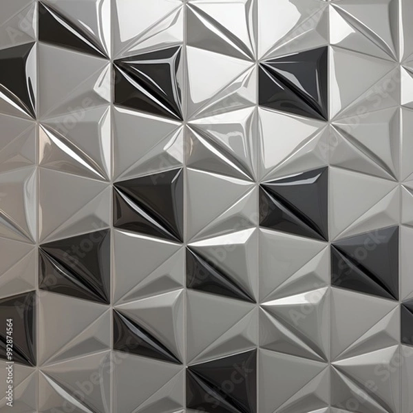 Fototapeta Leonardo_Phoenix_A_gleaming_highsheen_semigloss_wall_background