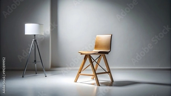 Obraz 4K chair under studio lights