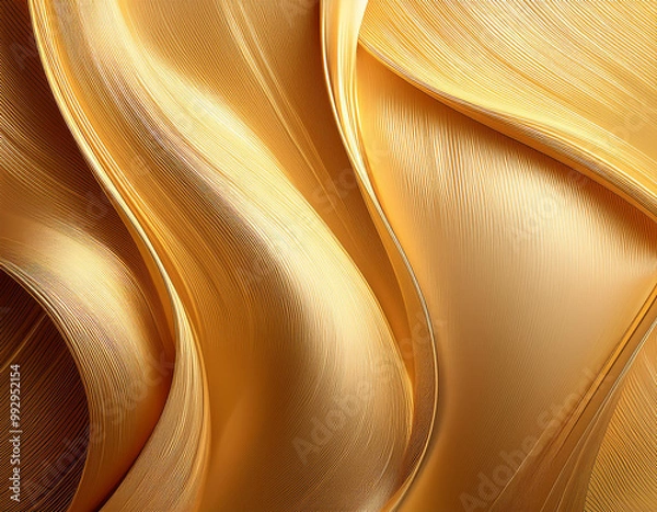 Obraz Gold pastel lines abstract background
