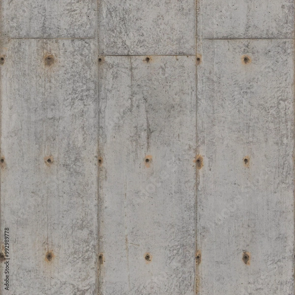 Fototapeta Concrete Tripled (seamlessly tileable)