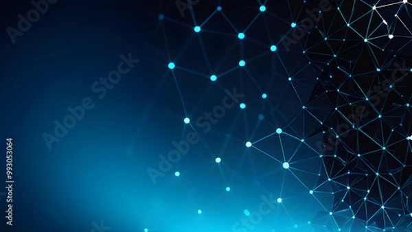 Obraz abstract blue background