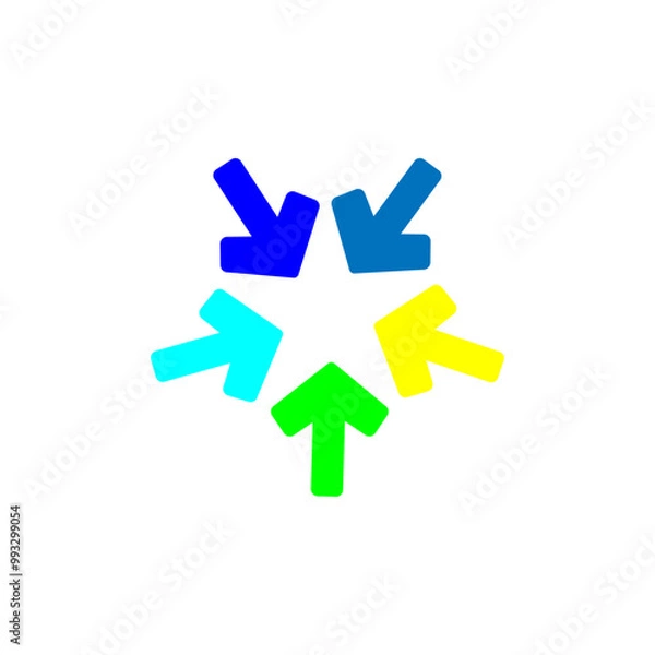 Fototapeta Star Arrow