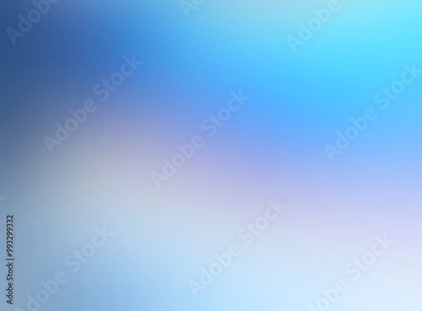 Fototapeta Blue iridescent bright empty soft backdrop graphic.
