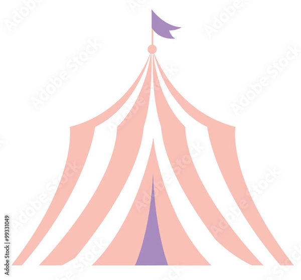 Obraz Zirkuszelt Vektor