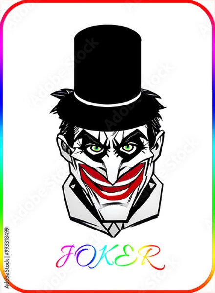 Obraz Joker Card
